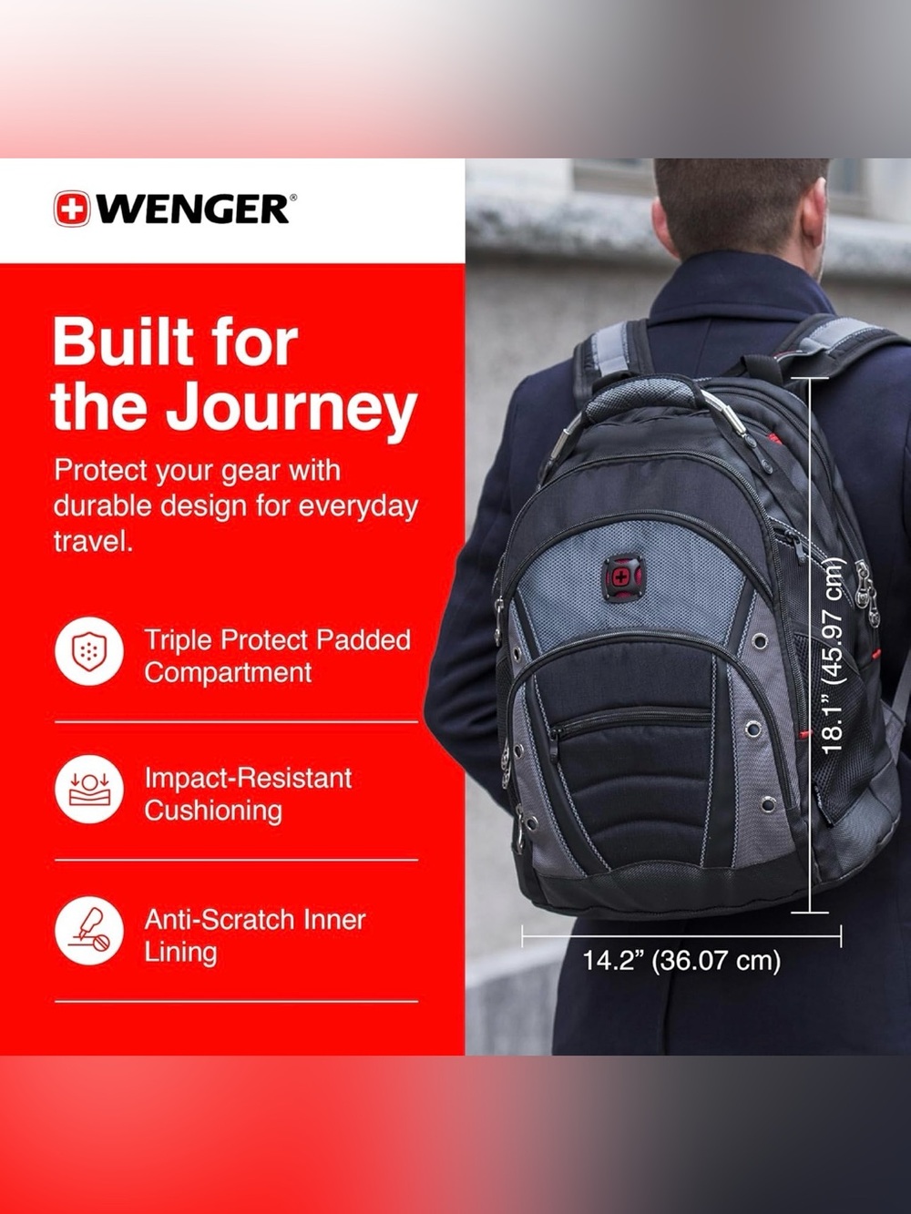 Wenger Synergy Backpack - Picture 4 of 13